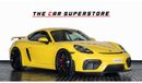 Porsche 718 Cayman 2020-PORSCHE 718 CAYMAN GT4 -GCC-FSH-SERVICE CONTRACT WITH AL NABOODA-1 YEAR WARRANTY