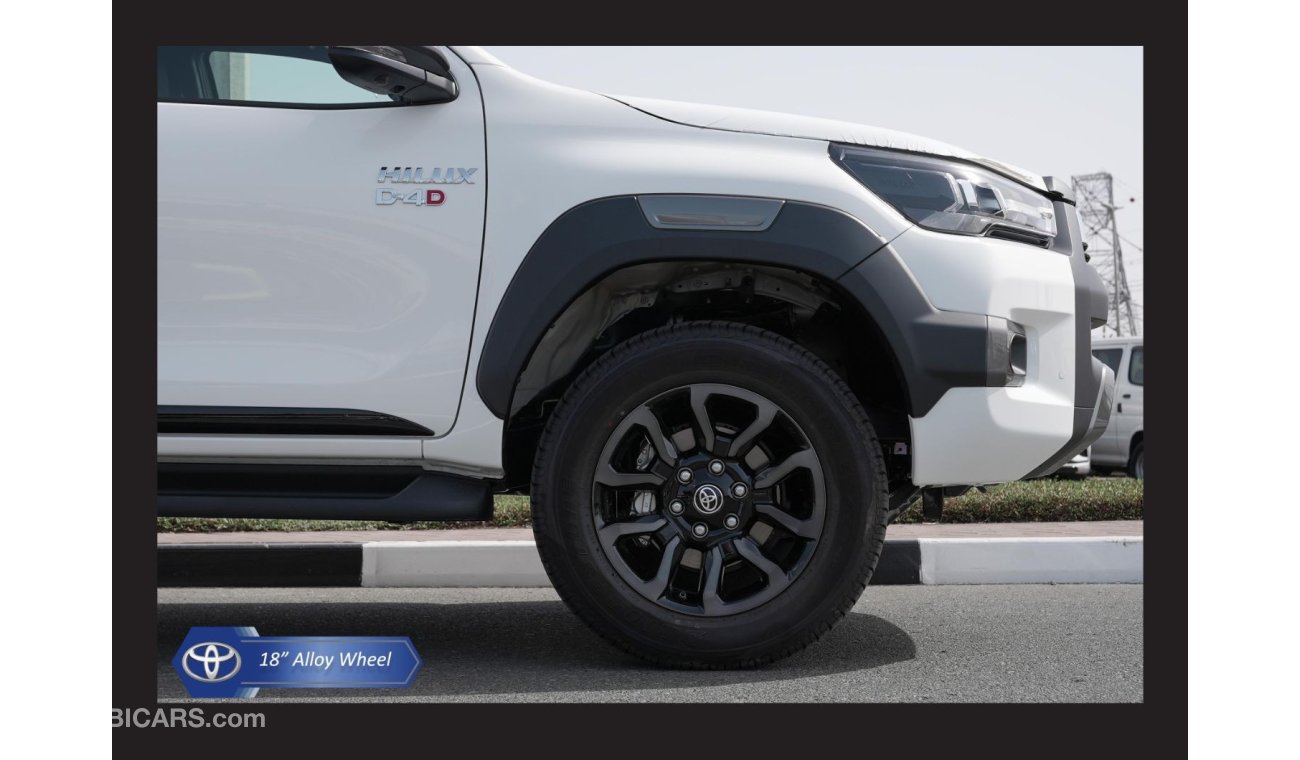 تويوتا هيلوكس TOYOTA HILUX 2.8L 4X4 ADV HI(i) D/C A/T DSL 2024 Model year Export Only