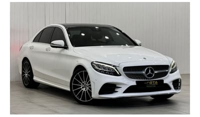 مرسيدس بنز C200 بريميوم + 2019 Mercedes Benz C200 AMG Premium Plus, Warranty, Full Mercedes Service History, Low Kms