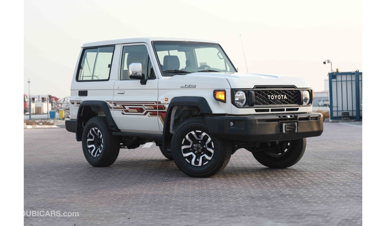 Toyota Land Cruiser Hard Top 2024 Toyota LC71 4.0 Hard Top - White inside Sadlle Tan | Export Only