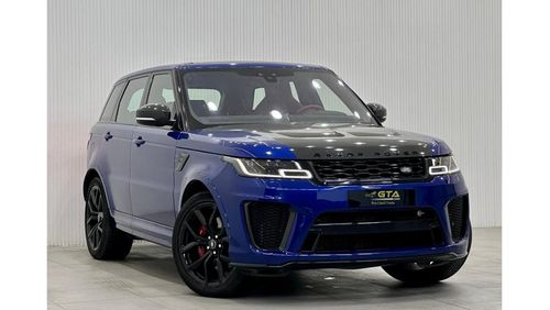 Land Rover Range Rover Sport 2022 Range Rover Sport SVR Carbon, June 2025 Warranty, Service Contract, Full Options, Low Kms, Euro