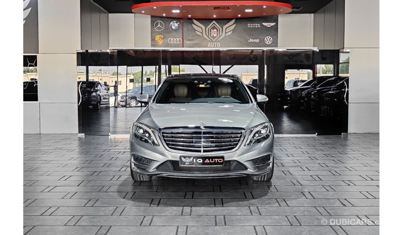 Mercedes-Benz S 400 AED 3,700 P.M | 2015 MERCEDES-BENZ S400 AMG  | FULL SERVICE HISTORY | GCC | PANORAMIC VIEW | FULLY L