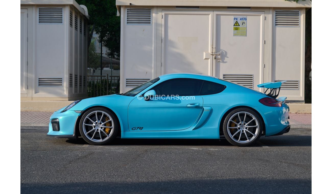 بورش كايمان 718 Porsche Cayman GT4 2016 - GCC, Sports Chrono, Carbon Bucket Seats, Manual Transmission