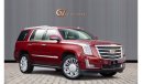 Cadillac Escalade Platinum Std GCC Spec - With Warranty and Service Contract