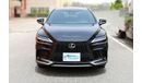 لكزس RX 350 LHD 2.4L GASOLINE F-SPORT 3 AT 24MY