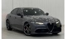 ألفا روميو جوليا 2023 Alfa Romeo Giulia Veloce, 2027 Agency Warranty + Service Package, Full Service History, GCC