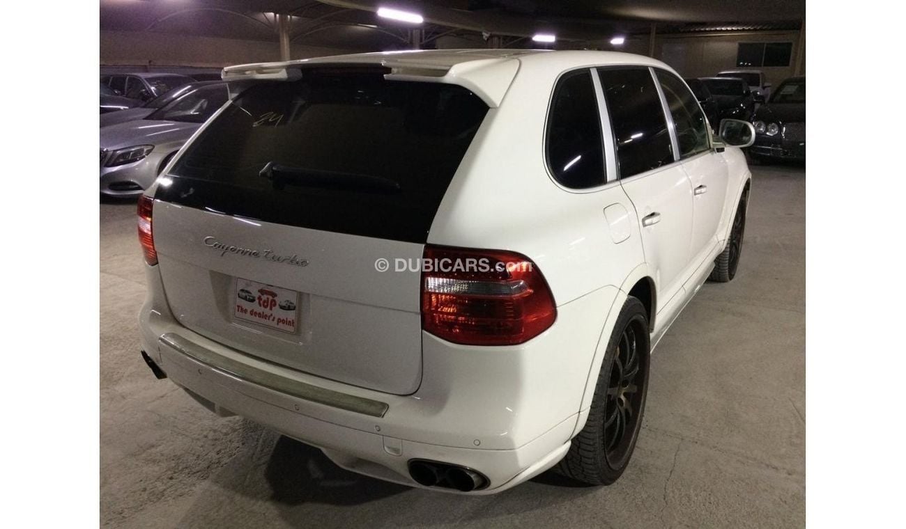 بورش كايان PORSCHE CAYENNE TURBO 4.8L 2008, TECHART KIT, WOOD INTERIOR PACKAGE AND MORE..