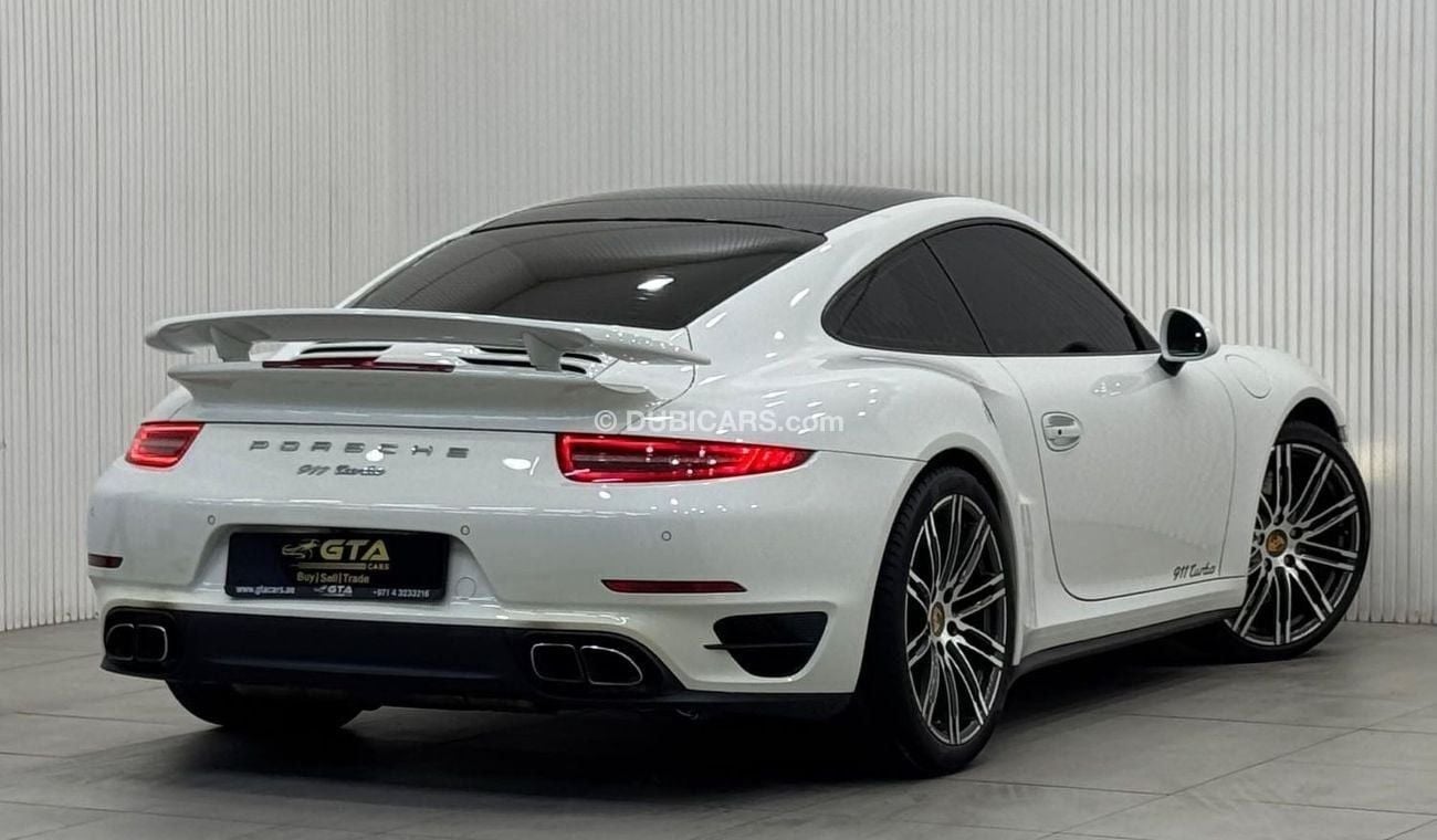 بورش 911 Turbo 3.8L (520 HP) Coupe 2014 Porsche 911 Turbo, Full Porsche Service History, Low Kms, Excellent C