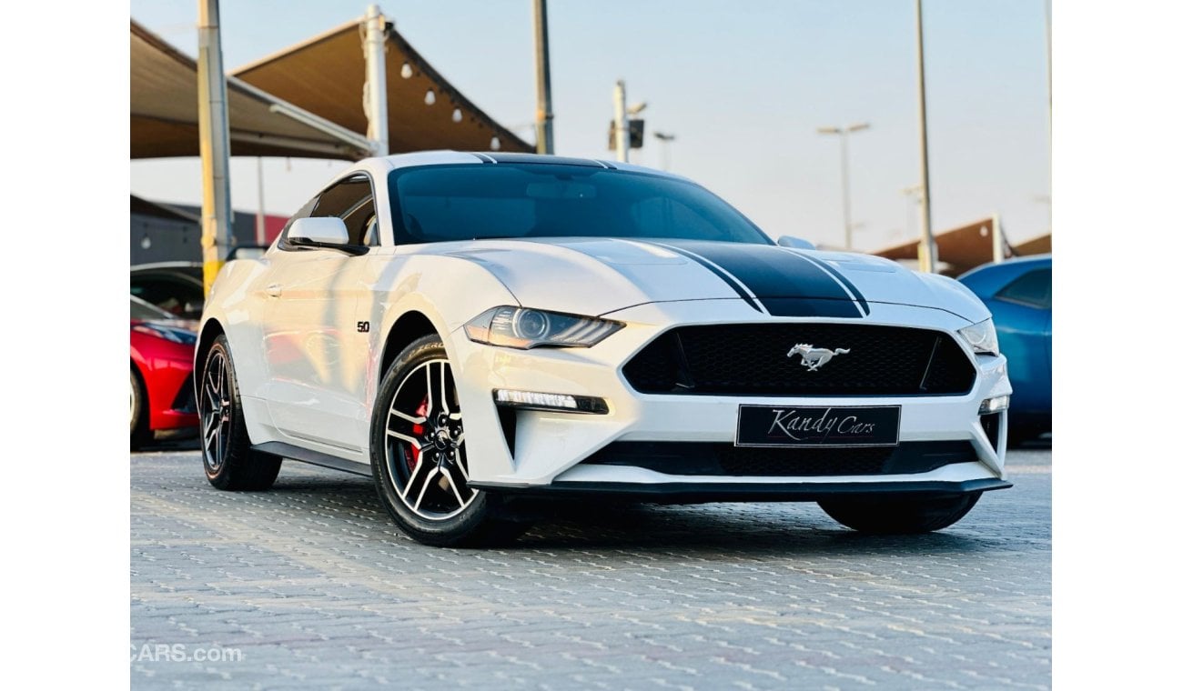 Ford Mustang GT | Monthly AED 1720/- | 0% DP | Digital Cluster | Paddle Shifters | Leather Seats | # 99713