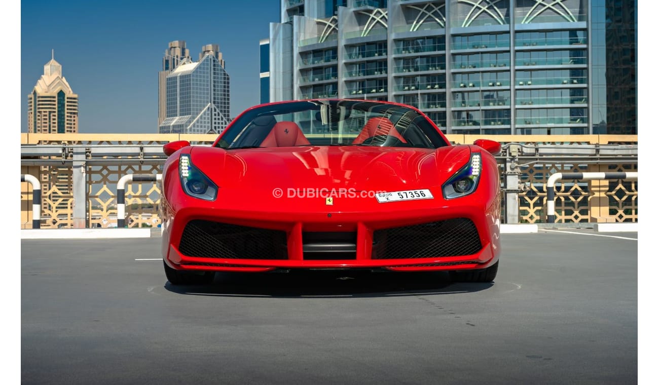 فيراري 488 Ferrari 488 Red 670hp 3.9L V8 Turbo.