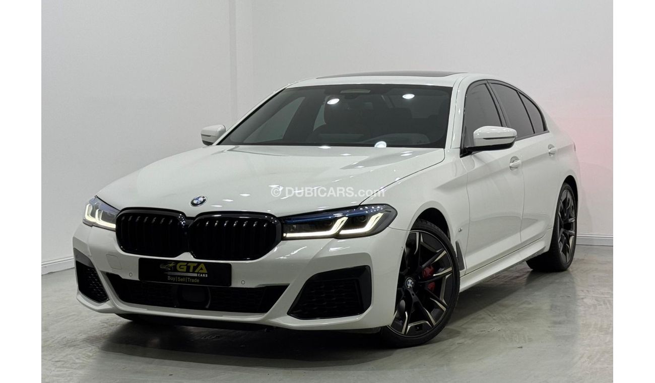 بي أم دبليو 540i M Sport 3.0L 2021 BMW 540i M-Sport, Feb 2026 BMW Warranty + Service Pack, Low Kms, GCC