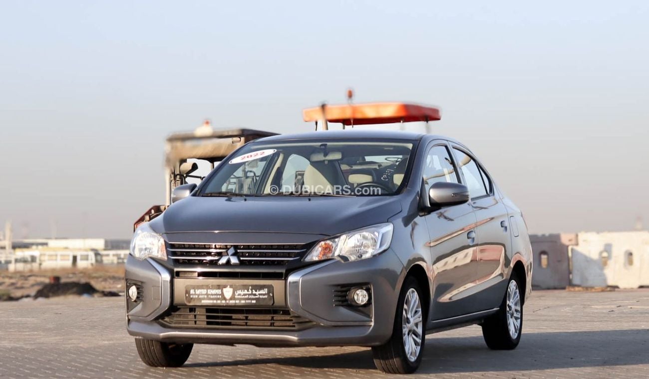 ميتسوبيشي اتراج GLX Mid 1.2L Mitsubishi Attrage 2022 1.2L GCC, accident-free, in excellent condition 587 p.m