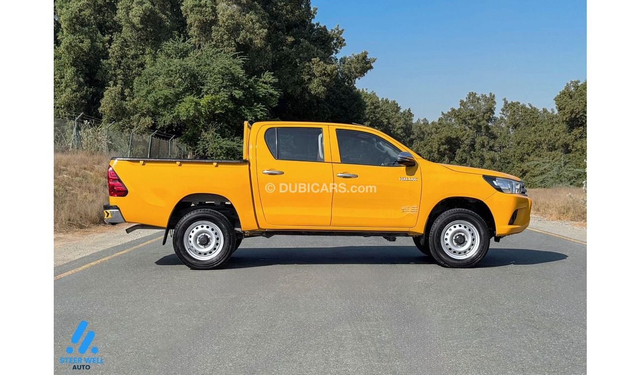 Toyota Hilux DLX 2.4L 4WD Diesel MT DC / Ready to Drive / GCC / Book Now!