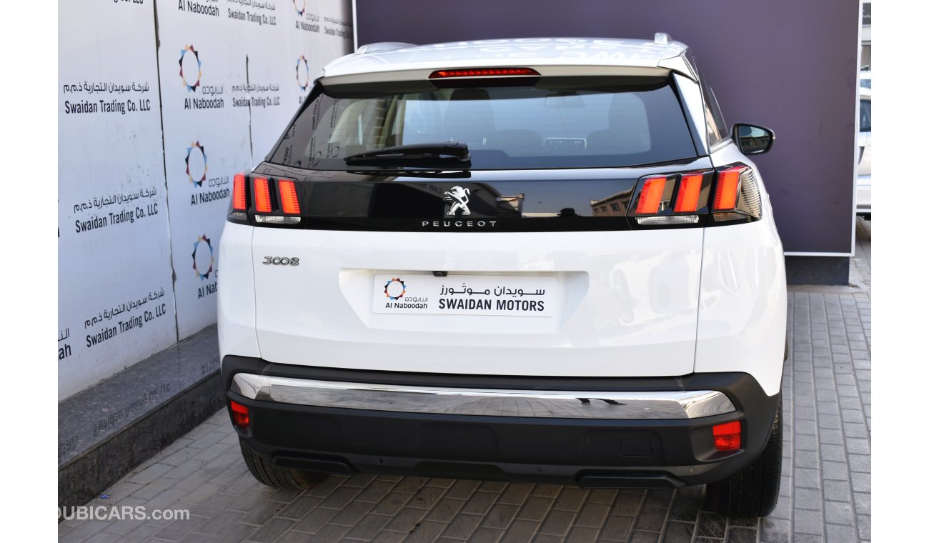 Peugeot 3008 AED 799 PM | 1.6L ACTIVE GCC DEALER WARRANTY