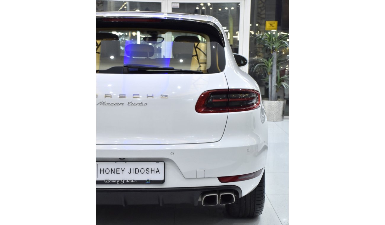 بورش ماكان T EXCELLENT DEAL for our Porsche Macan Turbo ( 2014 Model ) in White Color GCC Specs