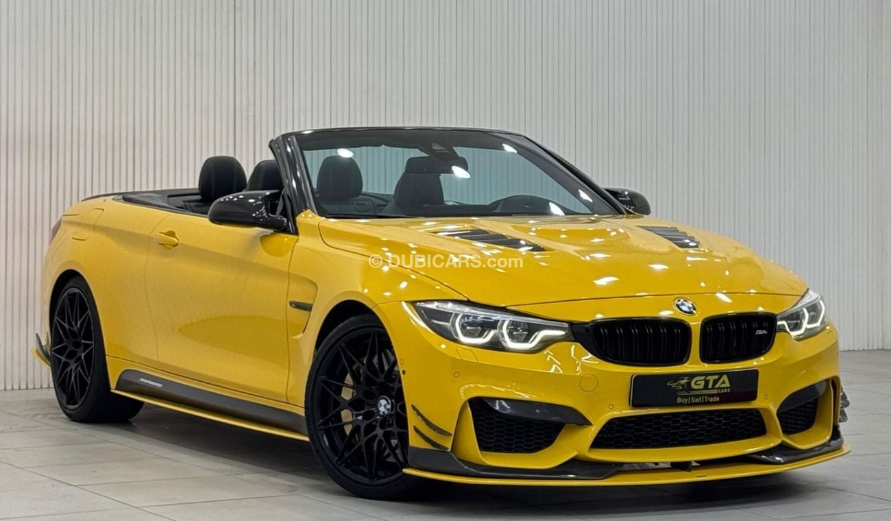 بي أم دبليو M4 2018 BMW M4 CONVERTIBLE, 1 Year warranty, Full Service History With Abu Dhabi Motors, GCC