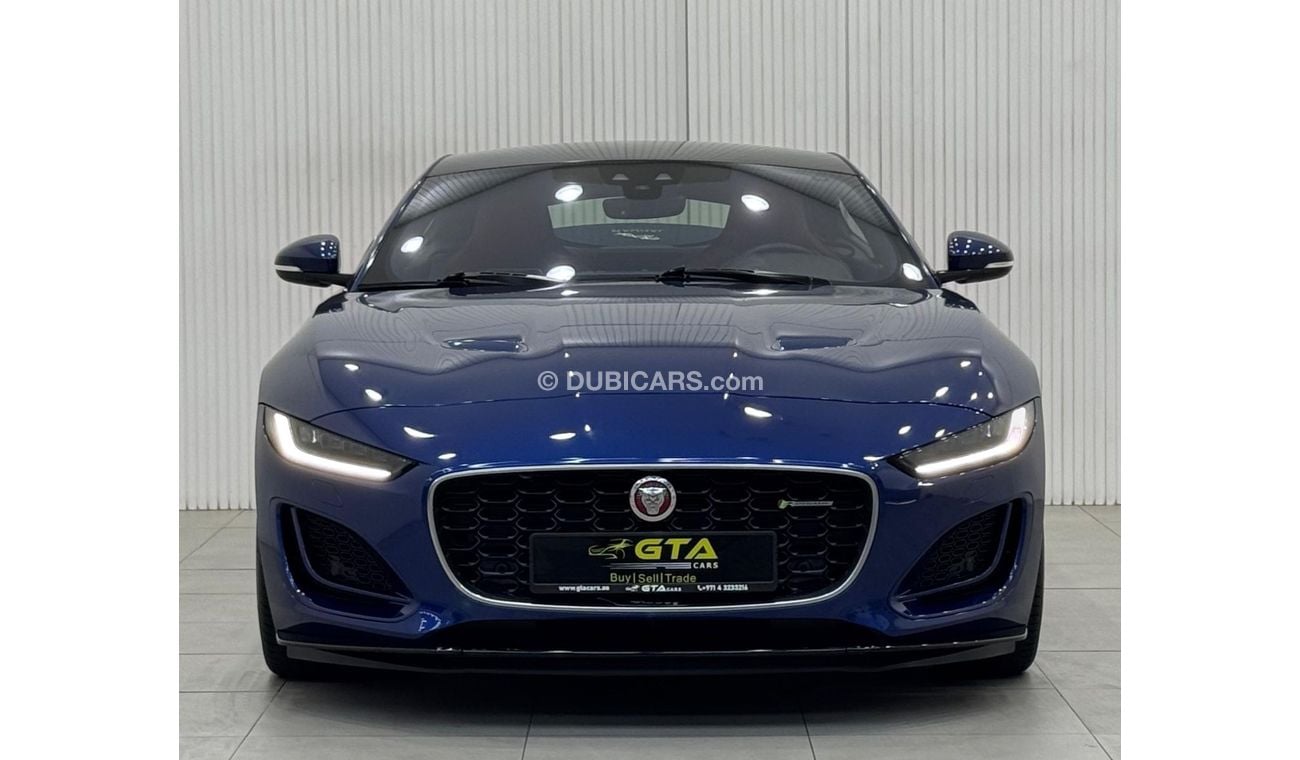 جاكوار F Type R-Dynamic  P300 2.0L Coupe 2021 Jaguar F-Type P300 R-Dynamic, August 2025 Jaguar Warranty + Service 