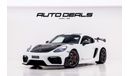 Porsche 718 Cayman GT4 RS Weissach | GCC | Warranty | Brand New | 4.0L F6