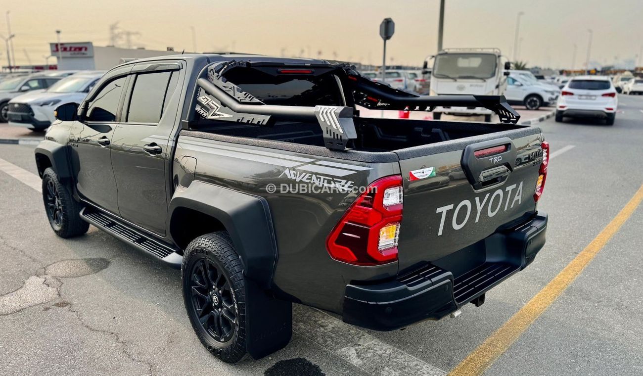 Toyota Hilux MODIFIED TO GR SPORTS | 2.8L DIESEL ENGINE | RHD (AT) | 2021 | ELECTRIC SEAT | 4WD | PREMIUM BLACK I