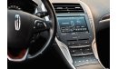 Lincoln MKZ V6 Full Option | 1,369 P.M  | 0% Downpayment | Excellent Condition!