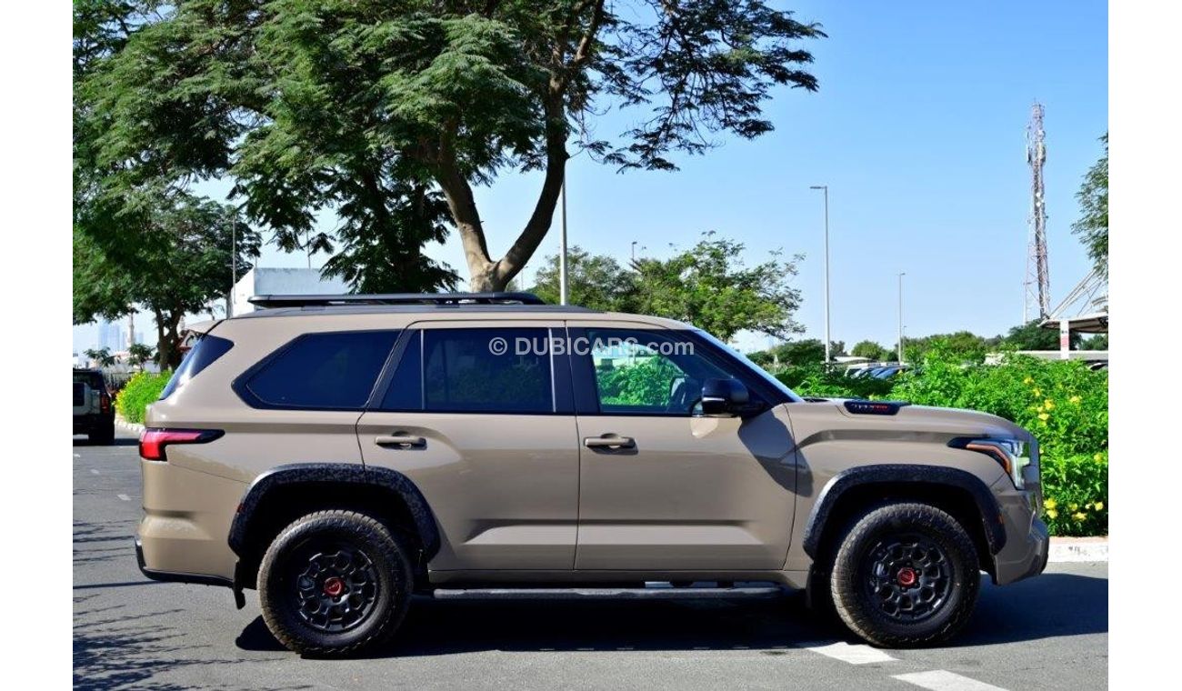 تويوتا سيكويا 2025 TOYOTA SEQUOIA TRD PRO i-FORCE MAX HYBRID V6 3.5L TURBO 4WD 7-SEATER AUTOMATIC