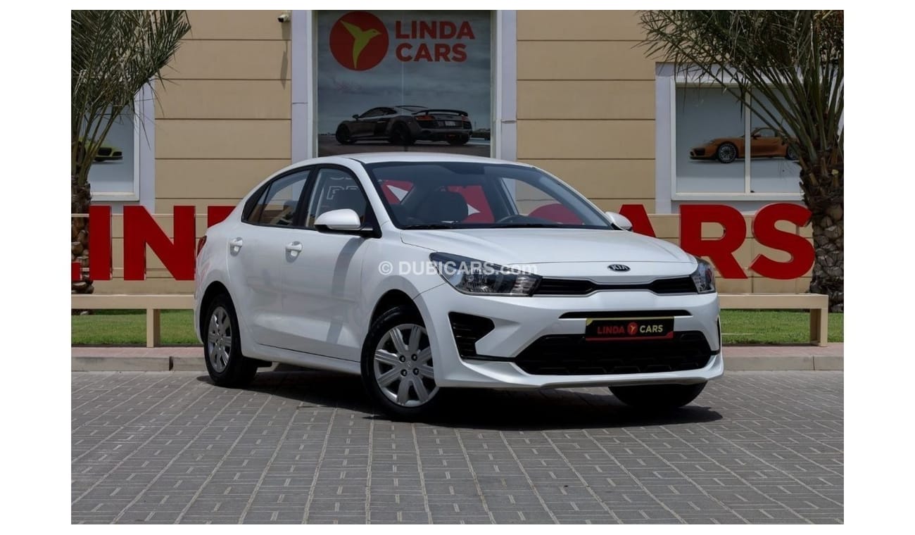 كيا ريو Kia Rio 2021 GCC under Agency Warranty with Flexible Down-Payment.