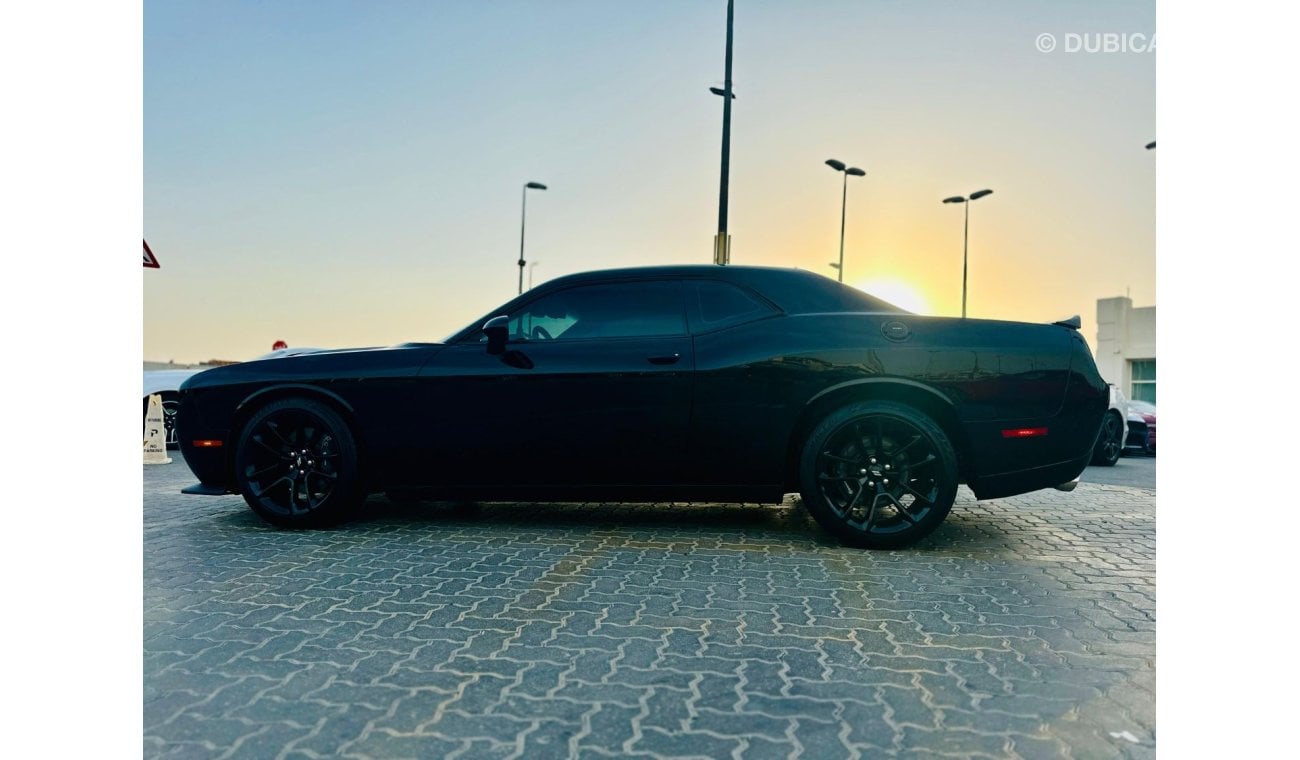 Dodge Challenger SRT ScatPack | Monthly AED 1890/- | 0% DP | Custom Leather Seats | Touch Screen | # 43450