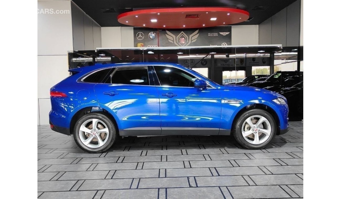 Jaguar F-Pace AED 1,400 P.M | 2019 JAGUAR F-PACE  PRESTIGE 25T AWD | GCC | UNDER WARRANTY | FULLY LOADED