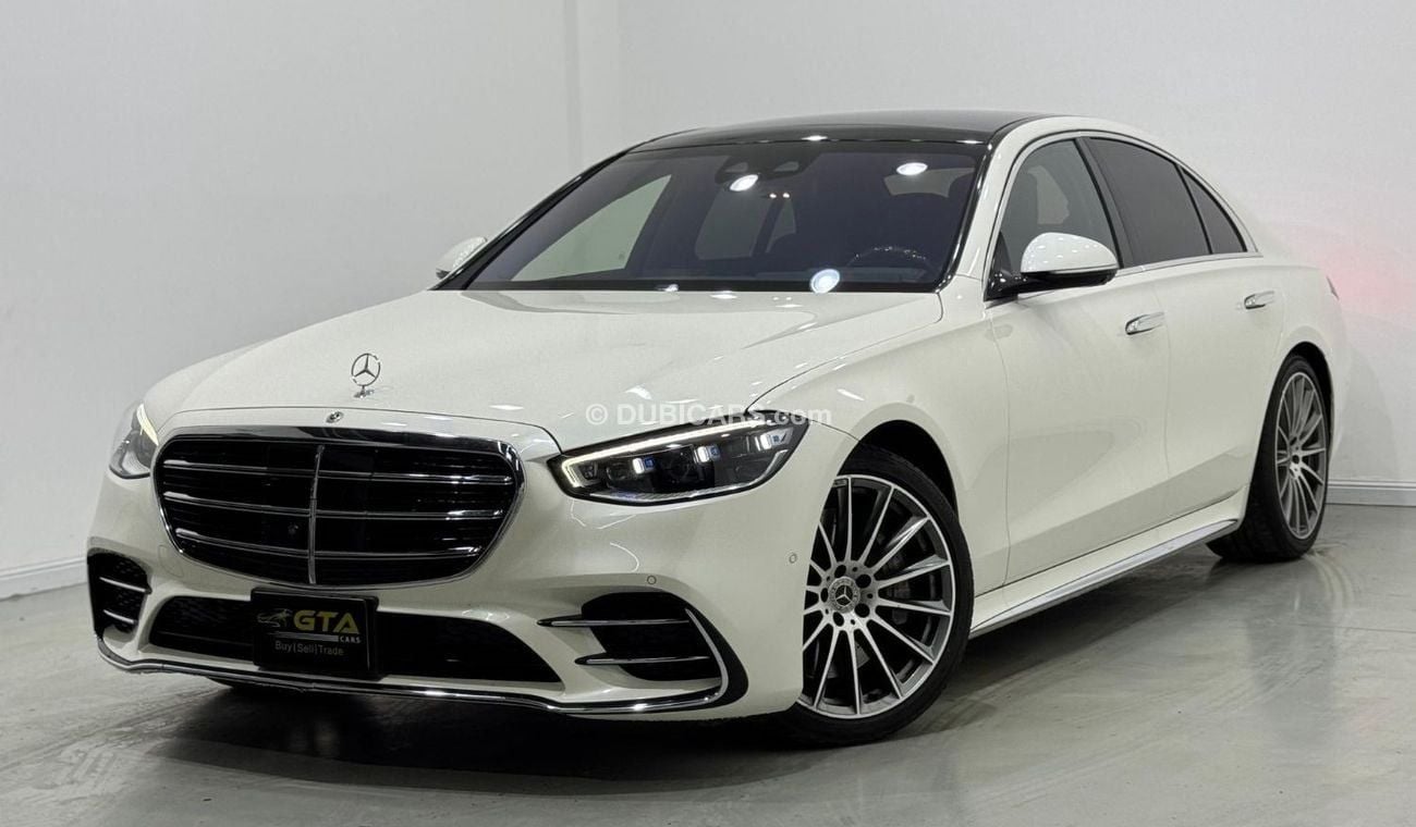 مرسيدس بنز S 580 4MATIC Exclusive 4.0L 2021 Mercedes Benz S580 AMG 4MATIC, Warranty, Service History, Fully Loaded, V