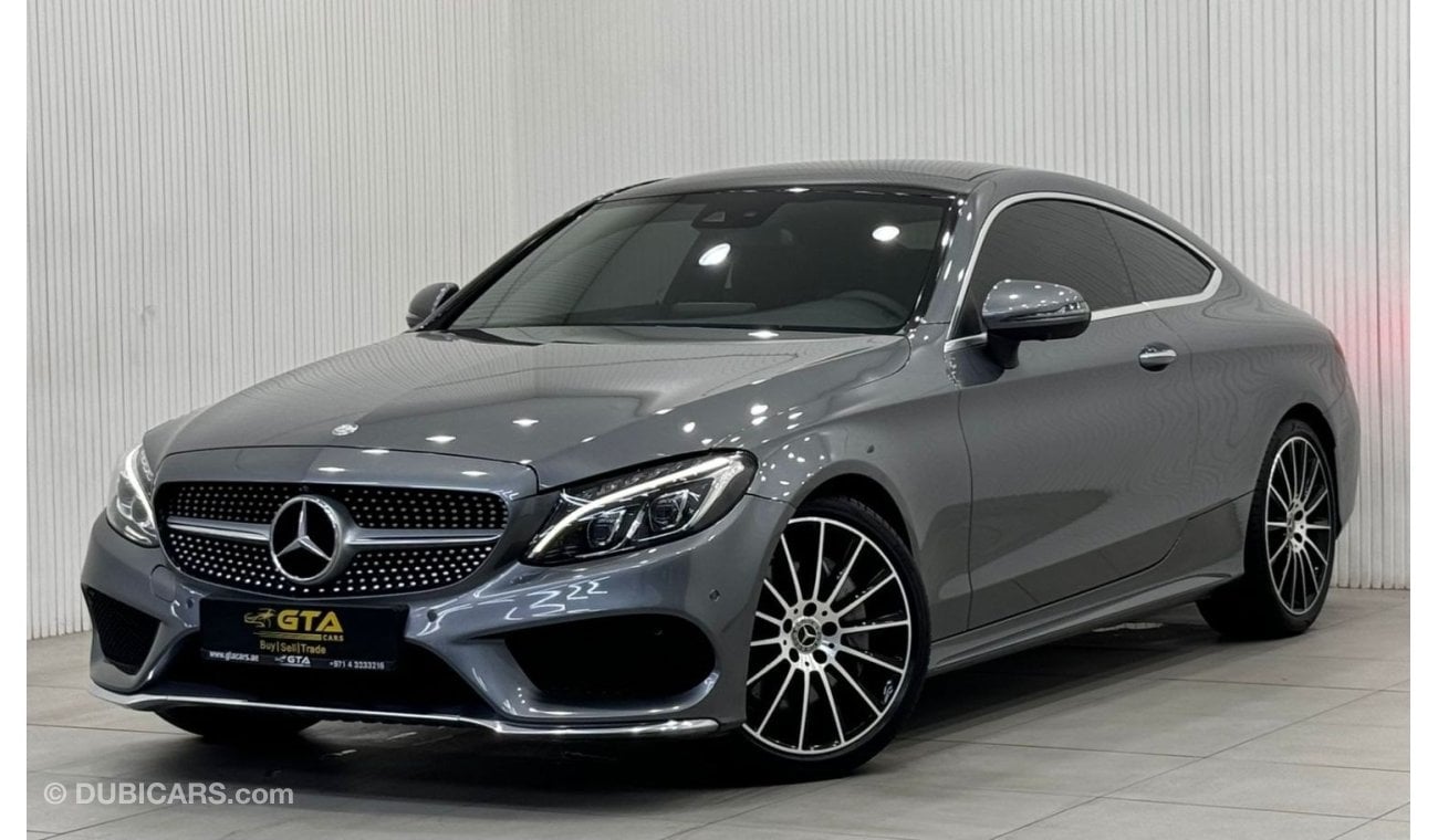 مرسيدس بنز C 300 كوبيه 2017 Mercedes Benz C300 AMG Coupe, Warranty, Full Mercedes Service History, Excellent Condition, GCC