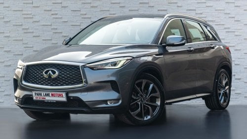 Infiniti QX50 AED 1,573 PM • QX50 LUXURY • 2.0L AWD • GCC SPECS • IMMACULATE CONDITION