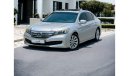 Honda Accord AED 910 PM | HONDA ACCORD LX 2015 | AGENCY MAINTAIEND | FULL OPTION | GCC SPECS | WELL MAINTAINED