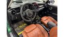 Mini Cooper S 2021 Mini Cooper S, 2025 Mini Warranty, 2026 Mini Service Pack, Full Mini Service History, GCC