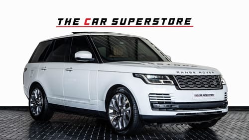 لاند روفر رانج روفر فوج إس إي سوبرتشارج 2020 - RANGE ROVER VOGUE SE P525 - GCC - FULL AGENCY HISTORY - WARRANTY TILL NOV 2024 WITH AL TAYER