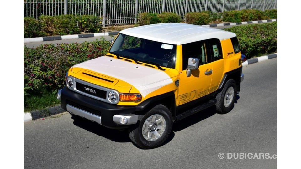 Toyota Fj Cruiser Xtreme V6 4 0l Automatic For Sale Yellow