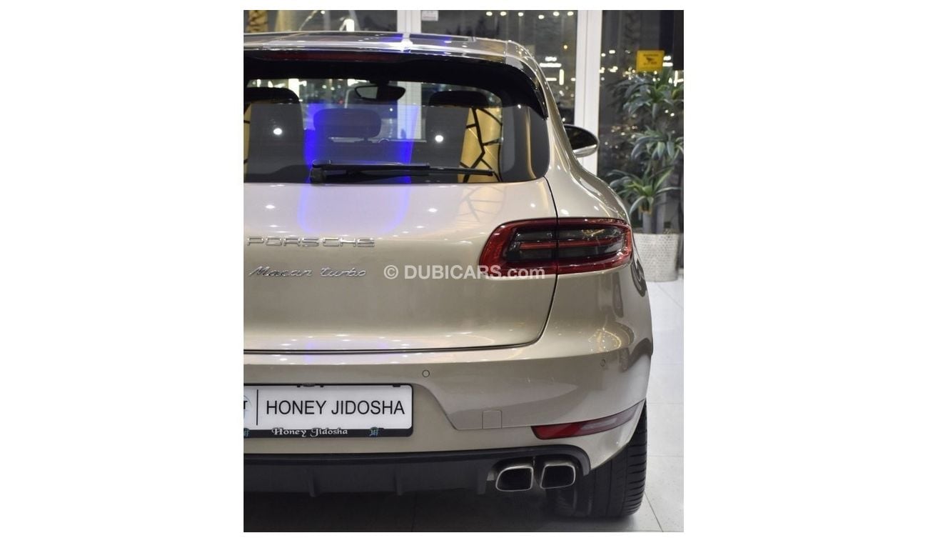 Porsche Macan EXCELLENT DEAL for our Porsche Macan Turbo ( 2015 Model ) in Golden Color GCC Specs