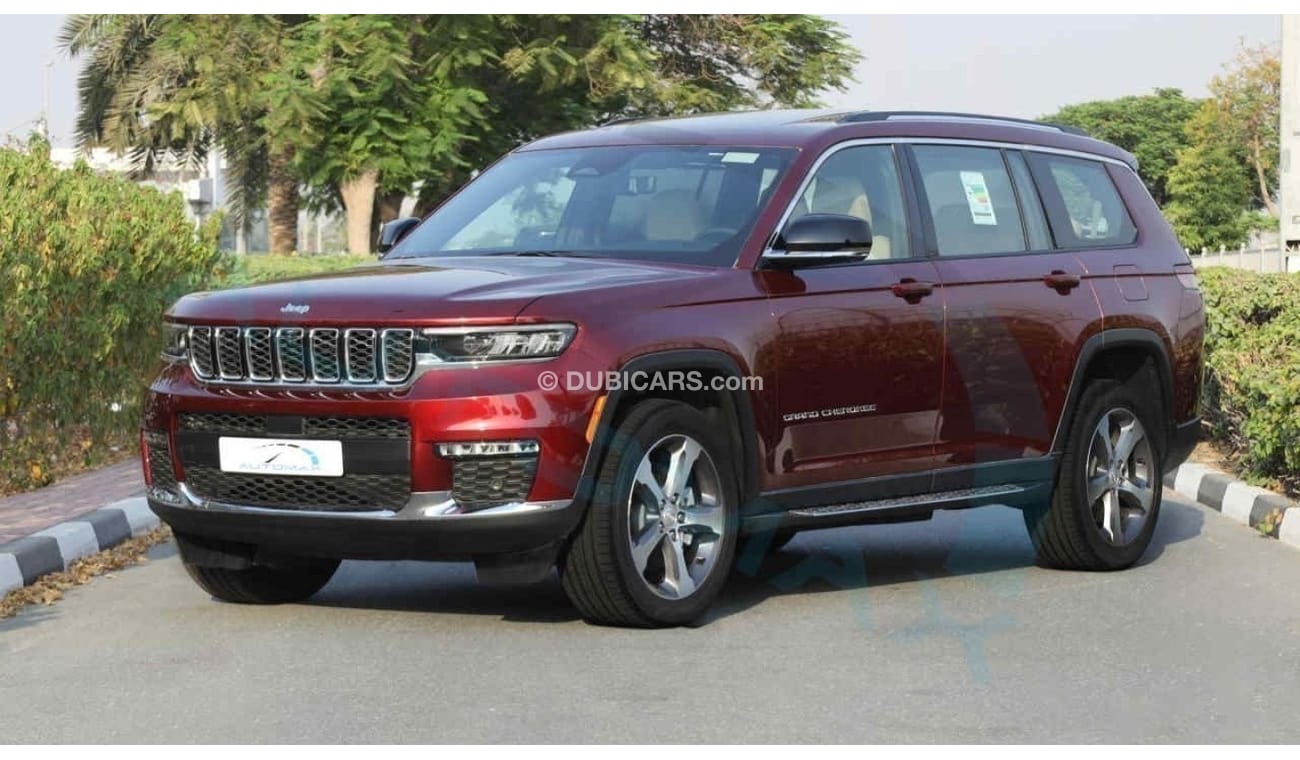 Jeep Grand Cherokee Limited L Plus Luxury V6 3.6L , 2024 GCC , 0Km , With 3 Years or 60K Km Warranty @Official Dealer