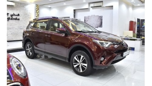 تويوتا راف ٤ EXCELLENT DEAL for our Toyota Rav4 GXR 4WD ( 2017 Model ) in Burgundy Color GCC Specs