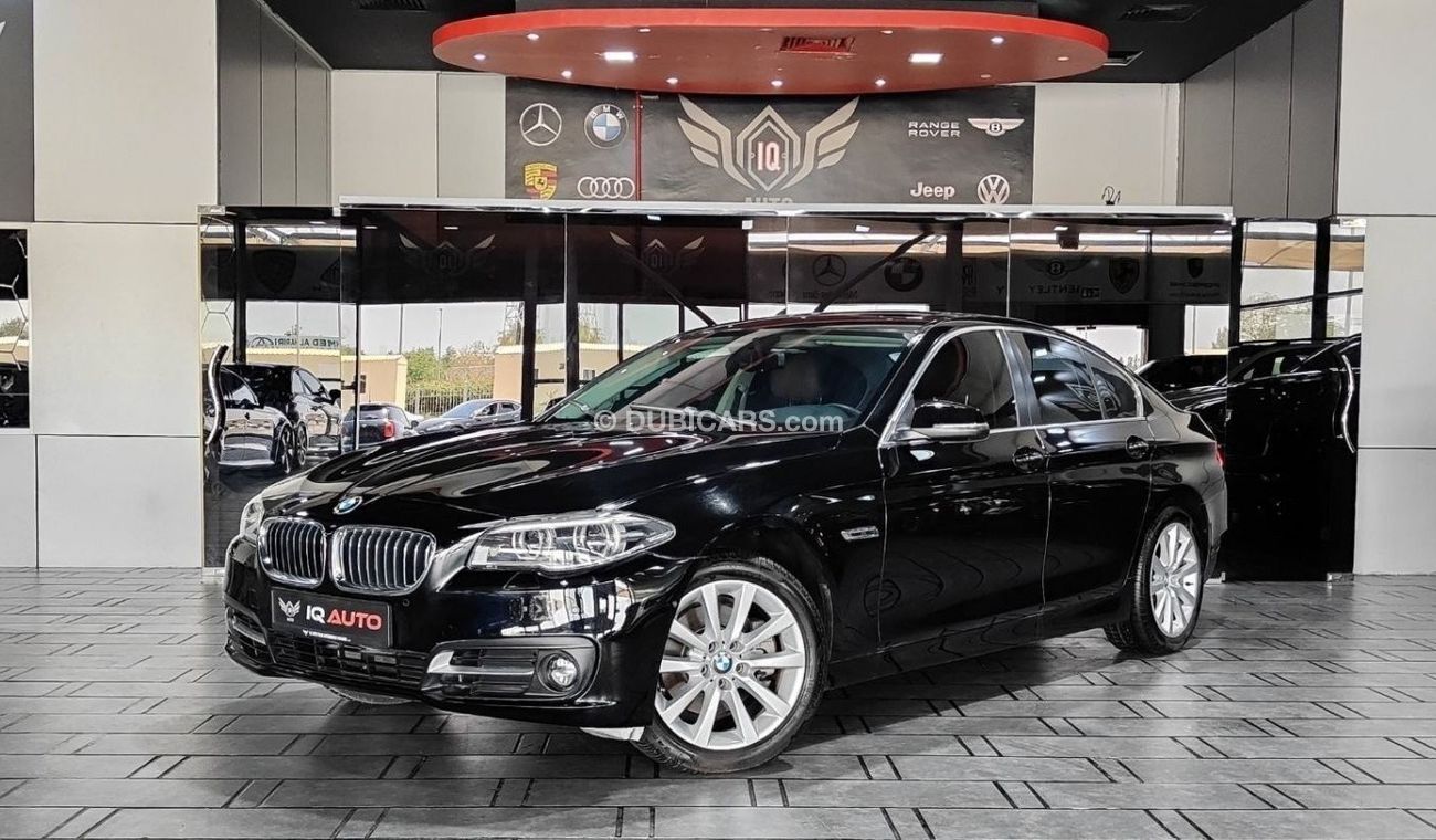 بي أم دبليو 528i AED 2,500 P.M | 2015 BMW 5 SERIES  528I EXCLUSIVE | GCC