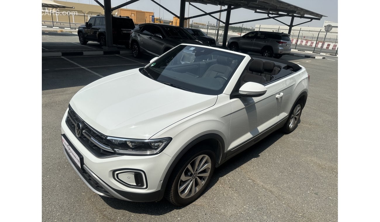 فولكس واجن T ROC 2023 MANUAL GEAR cabriolet WARRANTY and 2 free service