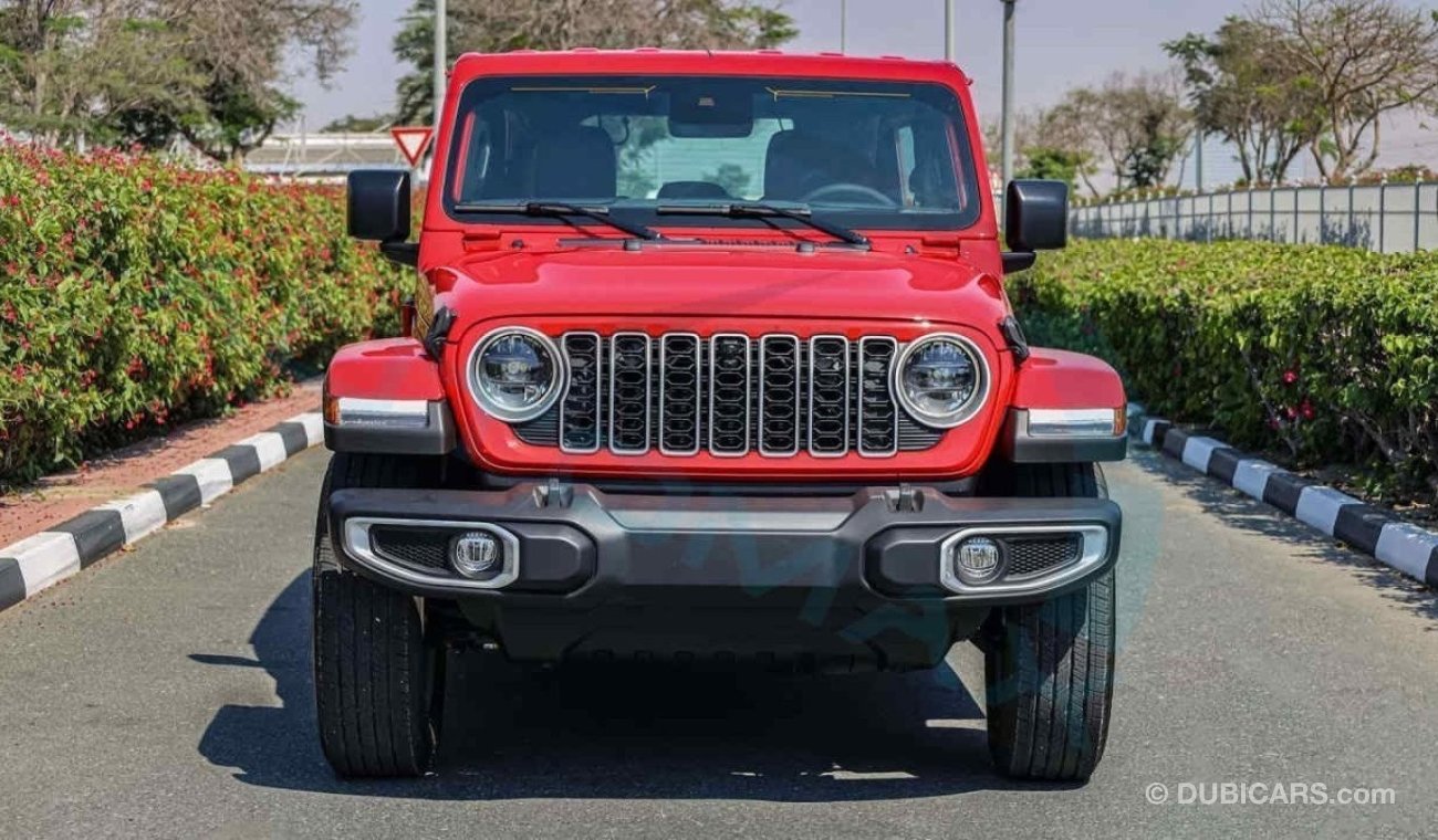 Jeep Wrangler (НА ЭКСПОРТ , For Export) Unlimited Sahara I4 2.0L 4X4 Turbo , 2024 GCC , 0Km , Без пробега