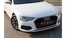 Audi A6 45 TFSI 2.0L Audi A6 45TFSI 2020 GCC under Agency Warranty and Service Contract with Flexible Down-P