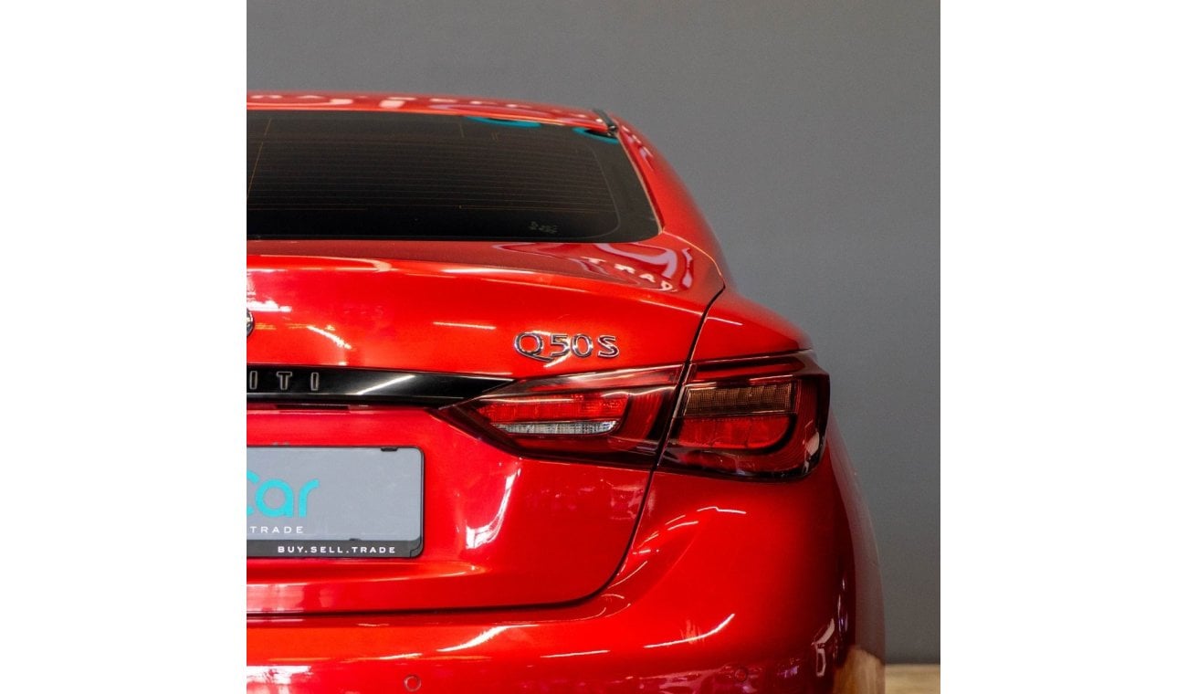 إنفينيتي Q50 AED 1,629 pm • 0% Downpayment • Red Sport 400 • 2 Years Warranty