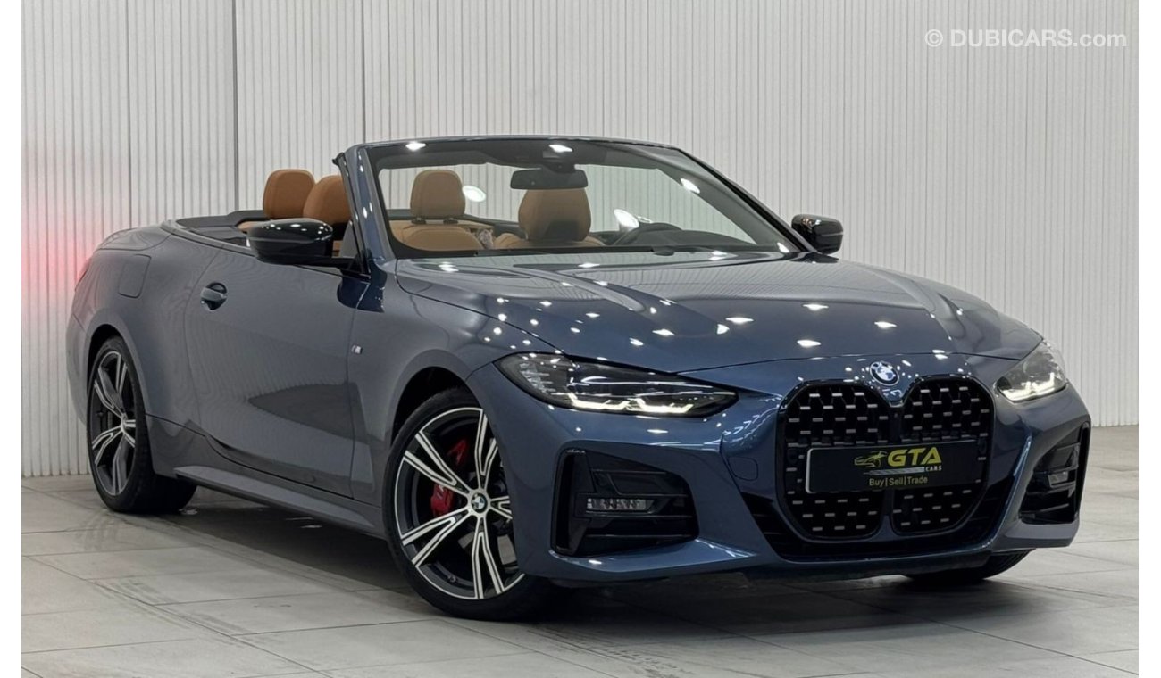 بي أم دبليو 430i M سبورت Pro 2021 BMW 430i M-Sport Convertible, June 2026 BMW Warranty + Service Pack, Very Low Kms,