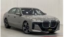 BMW 740Li 2023 BMW 740li M-Sport, Feb 2028 BMW Warranty + Service Pack, Full Options, Low Kms, GCC