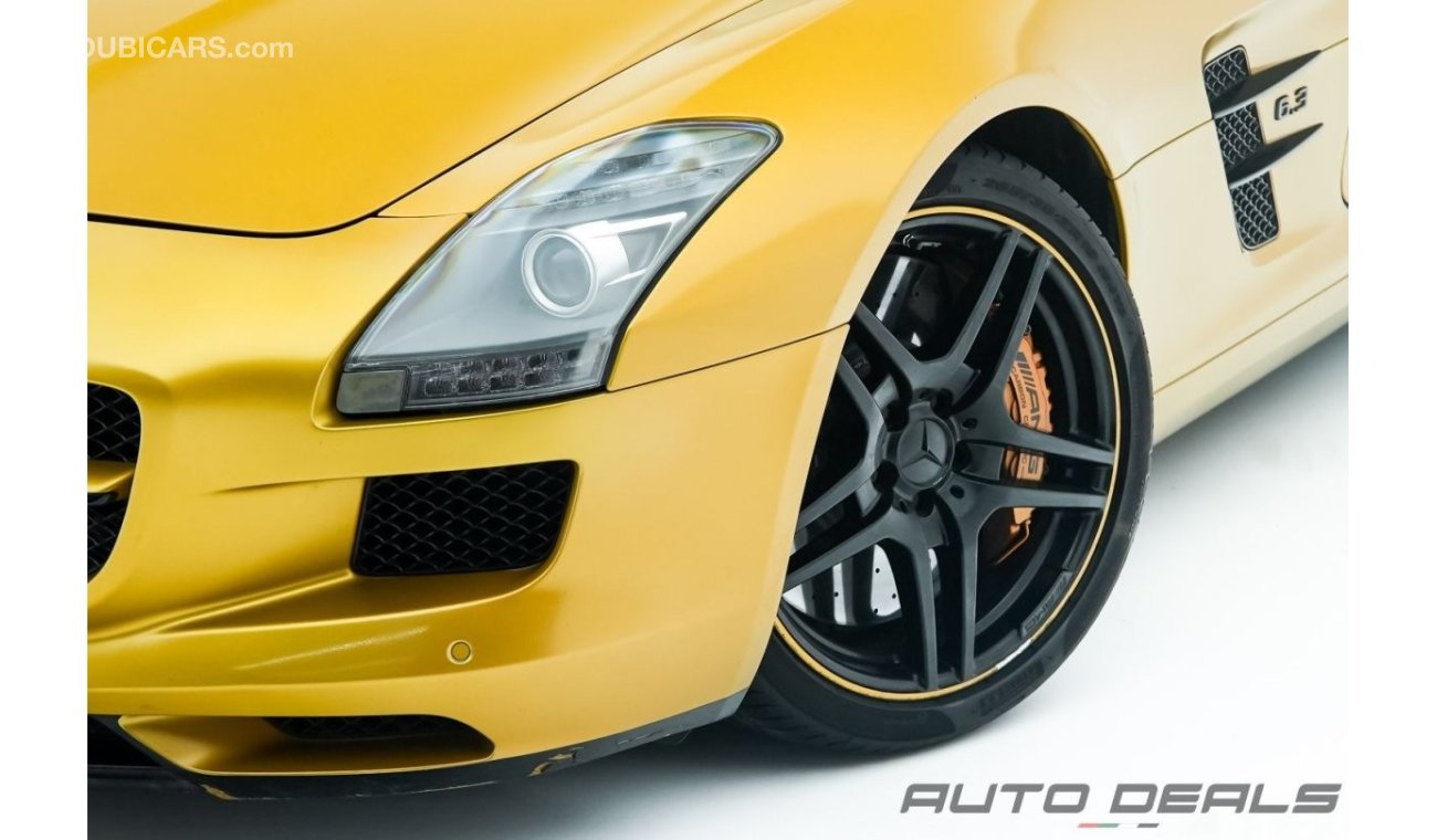 مرسيدس بنز SLS AMG Coupe | GCC - Perfect Condition | 6.2 V8