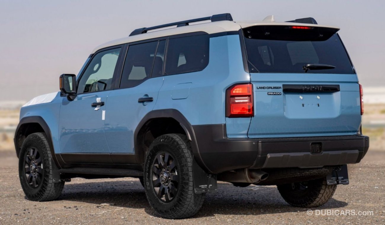 تويوتا برادو LHD) TOYOTA PRADO 250 2.8D AT FIRST EDITION MY2024 – BLUE & GREY ROOF