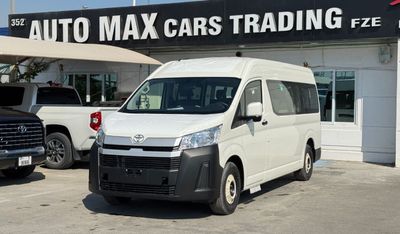 تويوتا هاياس TOYOTA HIACE HIGHROOF  BLACK BUMPER  3.5L MT 13 SEATER