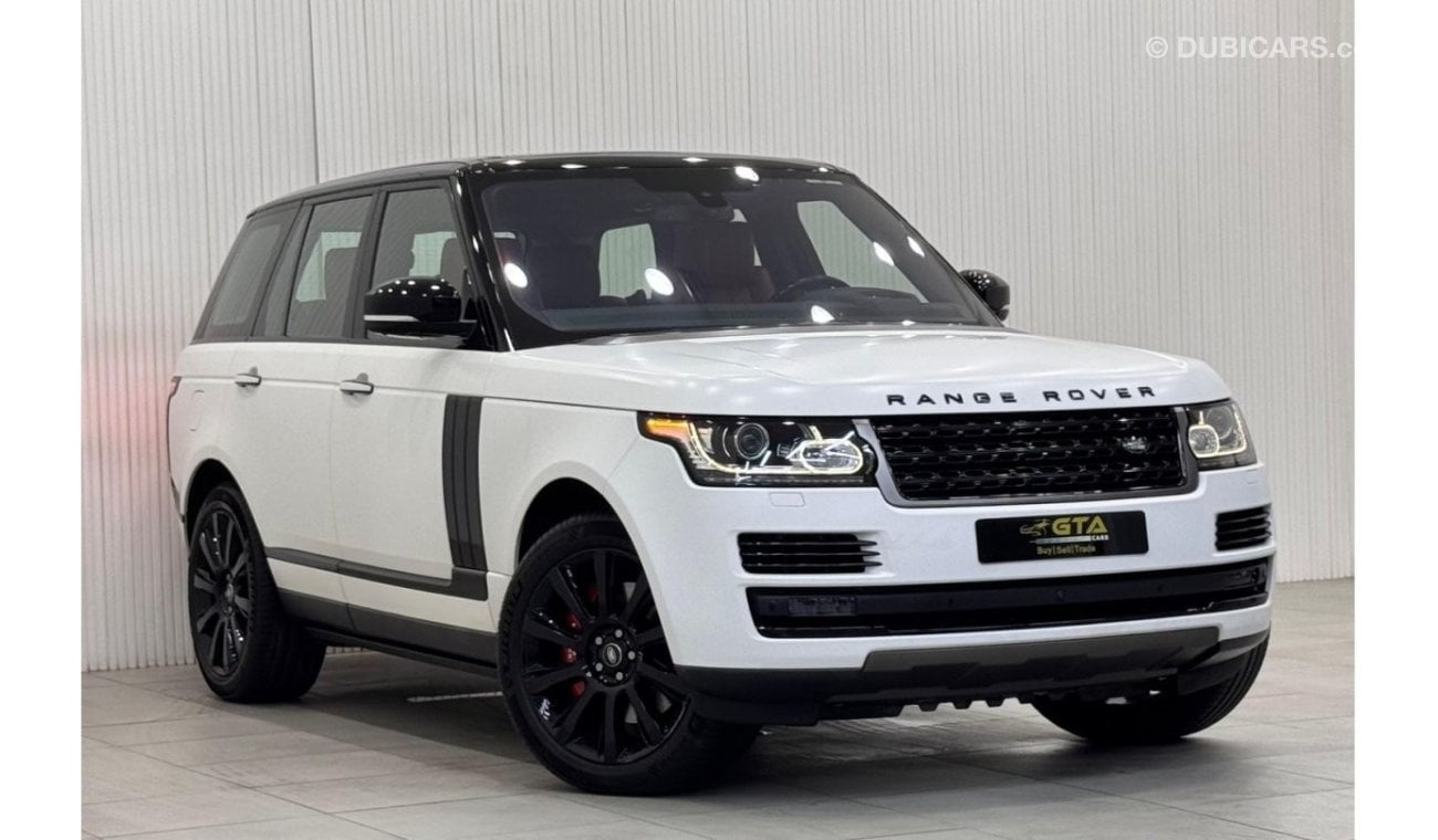 لاند روفر رانج روفر فوج إس إي سوبرتشارج 2016 Range Rover Vogue SE Supercharged, 2025 Warranty, 2027 GTA Service Pack, Fully Loaded, GCC