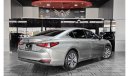 Lexus ES 300 AED 2,300 P.M | 2021 LEXUS ES300H HYBRID 2.5L | FULL OPTION WITH SUNROOF | GCC | UNDER WARRANTY